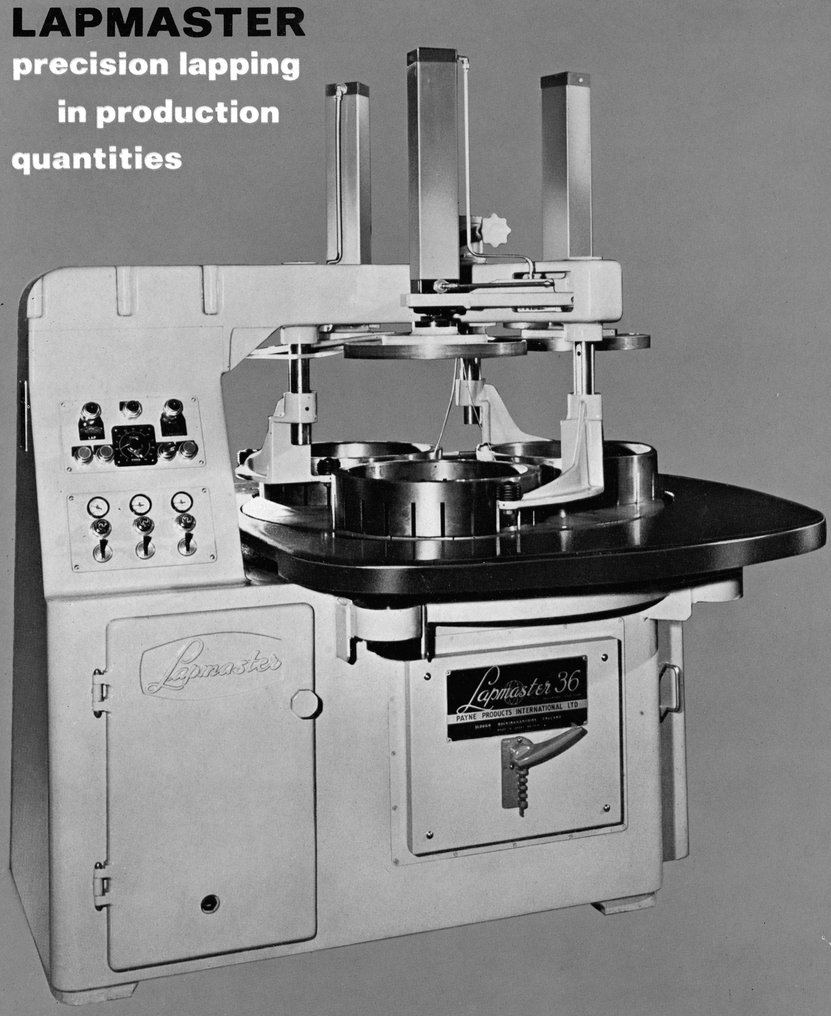 1948: LAPMASTER founded